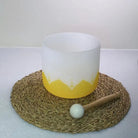 Cosmic Sound Bowls 'Inspired by the Sun' Frosted Singing Bowl