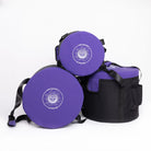 3 Travel bags for Full Chakra Set 'Driven by the Moon' Set of 7 Chakra Bowls