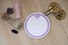 Cosmic Sound Bowls® - Mindful Notepads on a table with other instruments